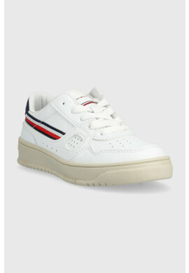Tommy Hilfiger Детски маратонки в бяло - Pepit.bg