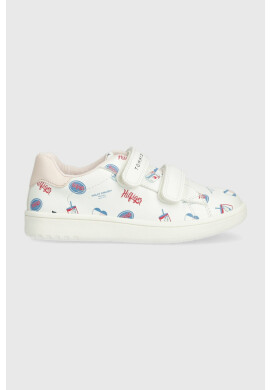 Tommy Hilfiger Детски маратонки в бяло - Pepit.bg