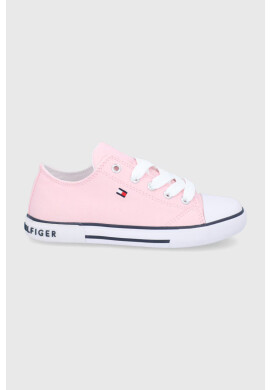 Tommy Hilfiger Детски ниски кецове в розово - Pepit.bg