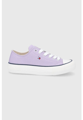 Tommy Hilfiger Детски ниски кецове в розово - Pepit.bg