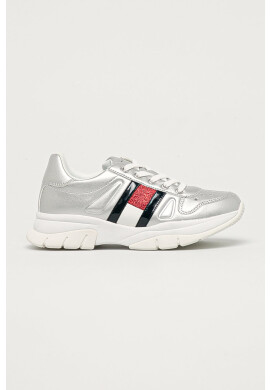 Tommy Hilfiger Детски обувки в сребристо - Pepit.bg