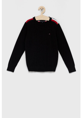 Tommy Hilfiger Детски памучен пуловер - Pepit.bg