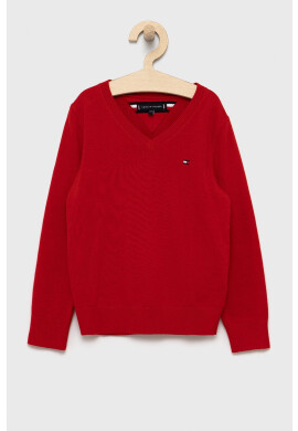 Tommy Hilfiger Детски памучен пуловер - Pepit.bg