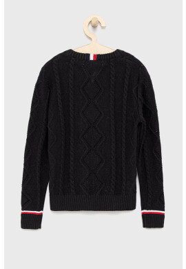 Tommy Hilfiger Детски памучен пуловер - Pepit.bg