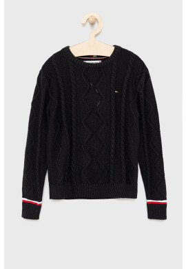 Tommy Hilfiger Детски памучен пуловер - Pepit.bg