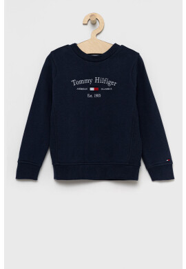 Tommy Hilfiger Детски памучен суичър - Pepit.bg