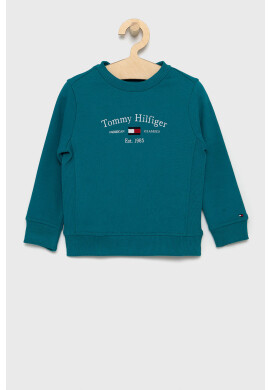 Tommy Hilfiger Детски памучен суичър - Pepit.bg