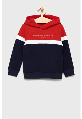 Tommy Hilfiger Детски памучен суичър - Pepit.bg