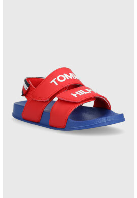 Tommy Hilfiger Детски сандали в червено - Pepit.bg