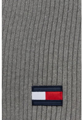 Tommy Hilfiger Детски шал в сиво с изчистен дизайн - Pepit.bg