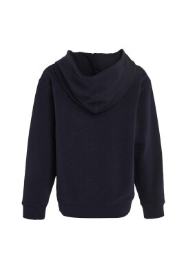 Tommy Hilfiger Детски суичър в тъмносиньо с качулка - Pepit.bg