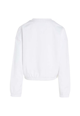 Tommy Hilfiger Детски суичър в бяло с принт - Pepit.bg