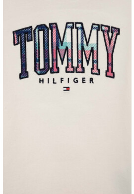Tommy Hilfiger Детски суичър в бежово с апликация - Pepit.bg