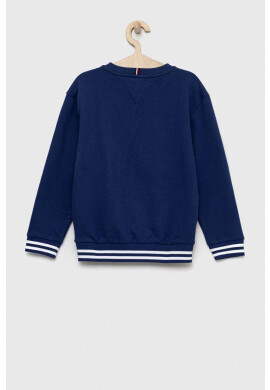 Tommy Hilfiger Детски суичър в синьо с десен - Pepit.bg