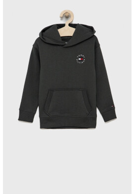 Tommy Hilfiger Детски суичър в тъмносиньо с апликация - Pepit.bg
