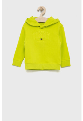 Tommy Hilfiger Детски суичър в тъмносиньо с изчистен дизайн - Pepit.bg