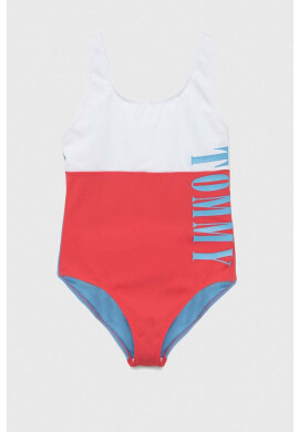 Tommy Hilfiger Детски цял бански в розово - Pepit.bg