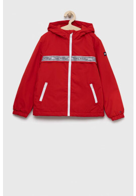 Tommy Hilfiger Детско яке в червено - Pepit.bg