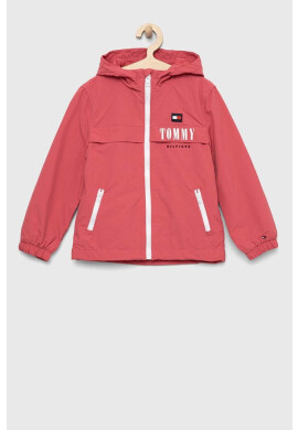 Tommy Hilfiger Детско яке в розово - Pepit.bg