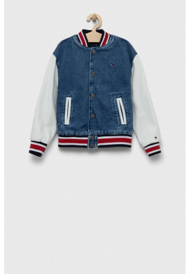 Tommy Hilfiger Детско яке бомбър в синьо - Pepit.bg