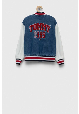 Tommy Hilfiger Детско яке бомбър в синьо - Pepit.bg