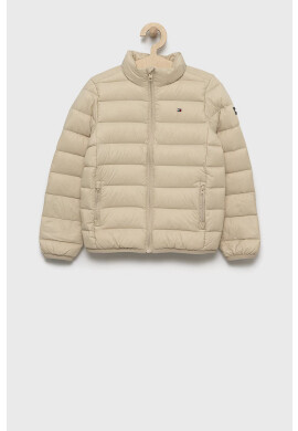 Tommy Hilfiger Детско пухено яке в бежово - Pepit.bg