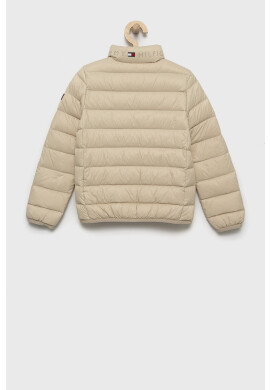 Tommy Hilfiger Детско пухено яке в бежово - Pepit.bg