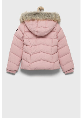 Tommy Hilfiger Детско пухено яке в розово - Pepit.bg