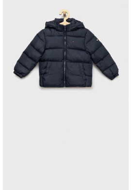Tommy Hilfiger Детско пухено яке с две лица в тъмносиньо - Pepit.bg