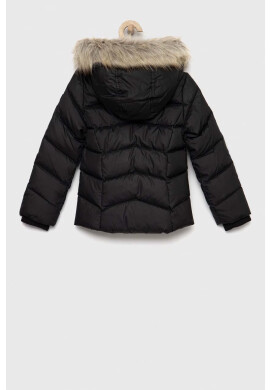 Tommy Hilfiger Детско пухено яке в черно - Pepit.bg