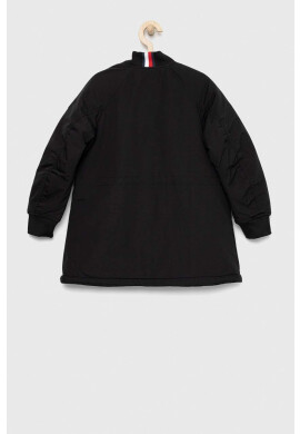 Tommy Hilfiger Детско яке в черно - Pepit.bg