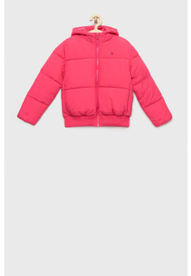 Tommy Hilfiger Детско яке в лилаво - Pepit.bg