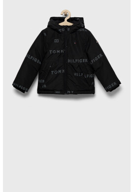 Tommy Hilfiger Детско яке в черно - Pepit.bg