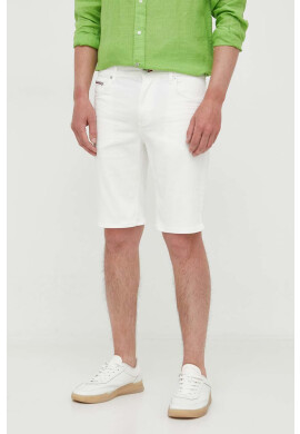 Tommy Hilfiger Дънков къс панталон в бяло - Pepit.bg