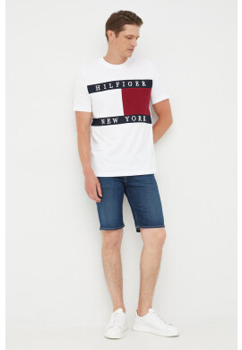 Tommy Hilfiger Дънкови къси панталони в тъмносиньо - Pepit.bg