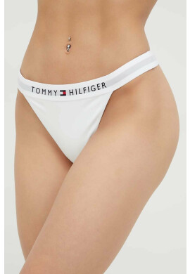 Tommy Hilfiger Долнище на бански тип бразилиана в бяло - Pepit.bg