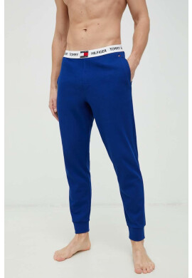 Tommy Hilfiger Долнище на пижама мъжко в тъмносиньо с изчистен дизайн - Pepit.bg