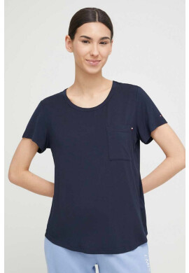Tommy Hilfiger Домашна тениска в тъмносиньо - Pepit.bg