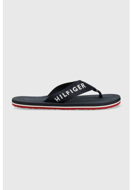 Tommy Hilfiger Джапанки HILFIGER PRINT BEACH в черно FM0FM04618 - Pepit.bg