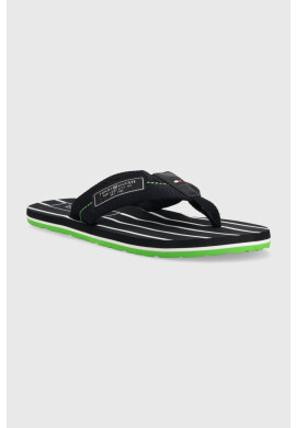 Tommy Hilfiger Джапанки PATCH HILFIGER BEACH SANDAL в тъмносиньо FM0FM04470 - Pepit.bg