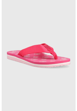Tommy Hilfiger Джапанки TH ELEVATED FLIP FLOP в розово с равна подметка FW0FW07420 - Pepit.bg
