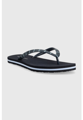 Tommy Hilfiger Джапанки TOMMY ESSENTIAL BEACH SANDAL в тъмносиньо с равна подметка FW0FW07141 - Pepit.bg
