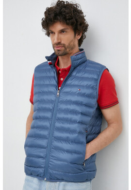 Tommy Hilfiger Елек мъжки в синьо с преходна изолация - Pepit.bg