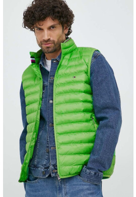 Tommy Hilfiger Елек мъжки в зелено с преходна изолация - Pepit.bg