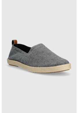 Tommy Hilfiger Еспадрили TH ESPADRILLE CORE CHAMBRAY в тъмносиньо FM0FM04451 - Pepit.bg