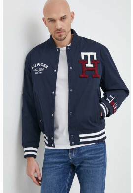 Tommy Hilfiger Яке бомбър в тъмносиньо с преходна изолация - Pepit.bg
