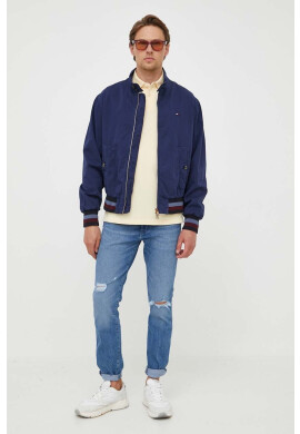 Tommy Hilfiger Яке x Shawn Mendes в тъмносиньо с преходна изолация с уголемена кройка - Pepit.bg