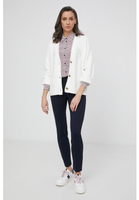 Tommy Hilfiger Клин Audrey дамски в тъмносиньо с изчистен дизайн - Pepit.bg