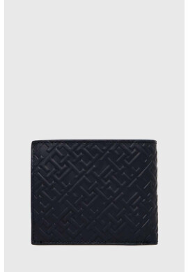 Tommy Hilfiger Кожен портфейл мъжки в тъмносиньо - Pepit.bg