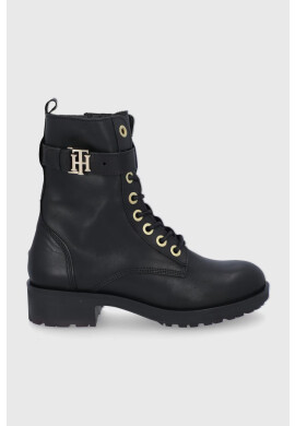 Tommy Hilfiger Кожени боти - Pepit.bg